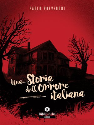 cover image of Una storia dell'orrore italiana